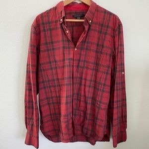 John Varvatos cotton button down